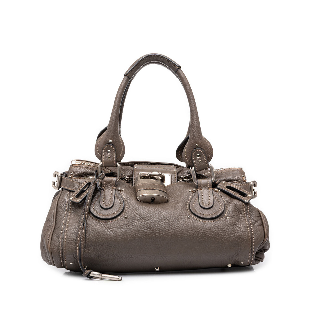 Pre-Loved Chloé Medium Leather Paddington Handbag